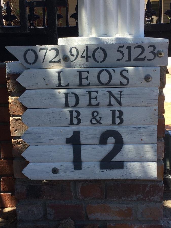 Leo'S Den Bed and Breakfast Fish Hoek Exteriör bild